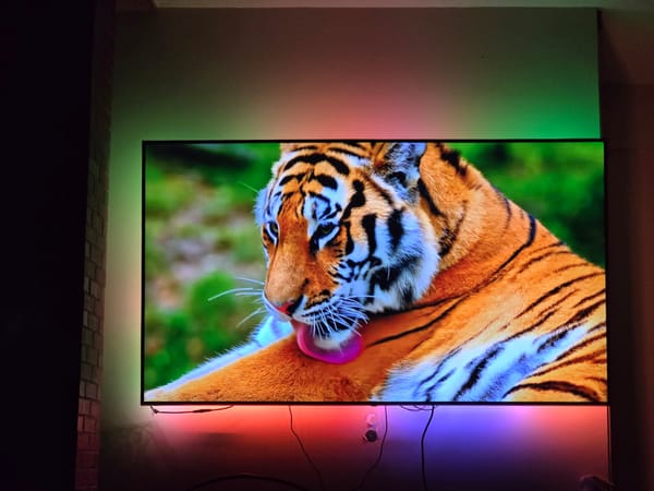 DIY Ambilight with WLED + Hyperion + LG TV