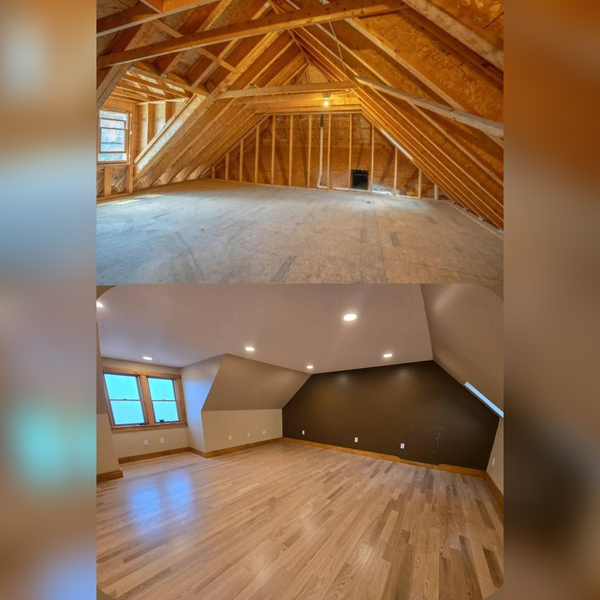 Winter Project - Attic office
